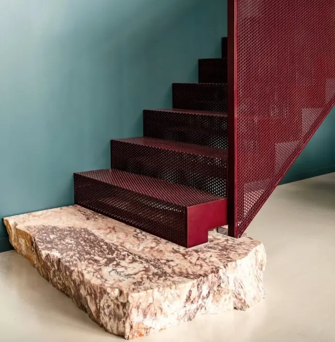 Escalier métal Hauria