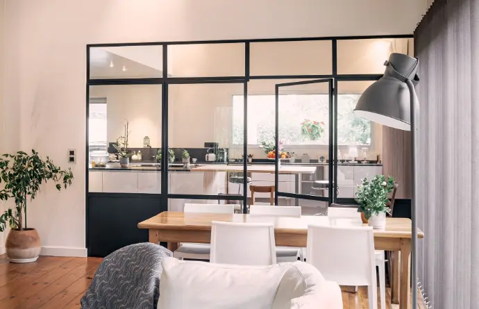 verrière métal Hauria